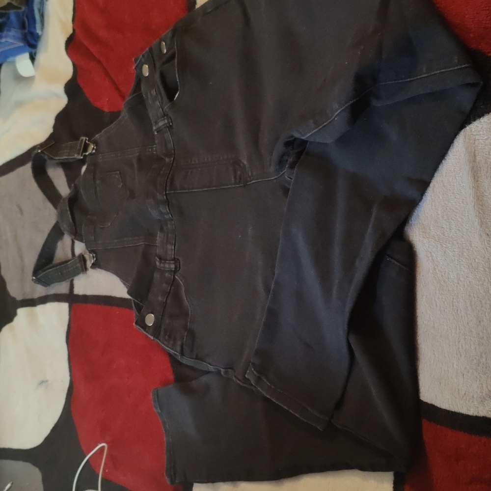 2XL Black Overall Ling Collection